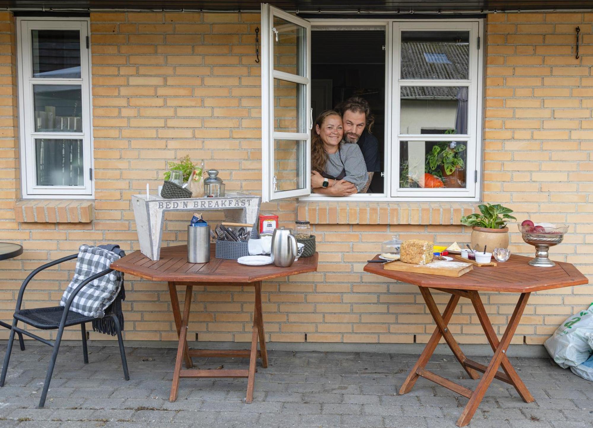 Skortskaer Bondegardsferie Acomodação com café da manhã Havnsø Exterior foto