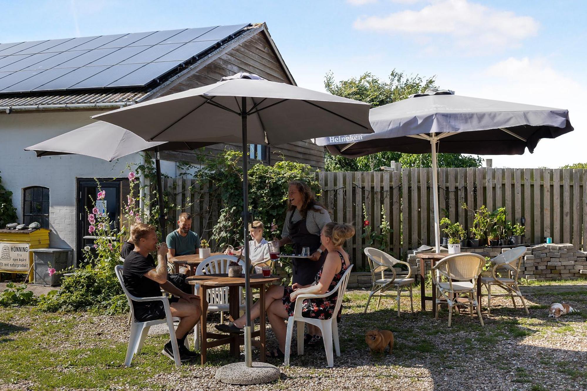 Skortskaer Bondegardsferie Acomodação com café da manhã Havnsø Exterior foto